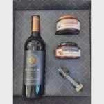 Kit Casa Valduga Origem Cabernet Sauvignon + 2 Geleias + Sacarrolhas